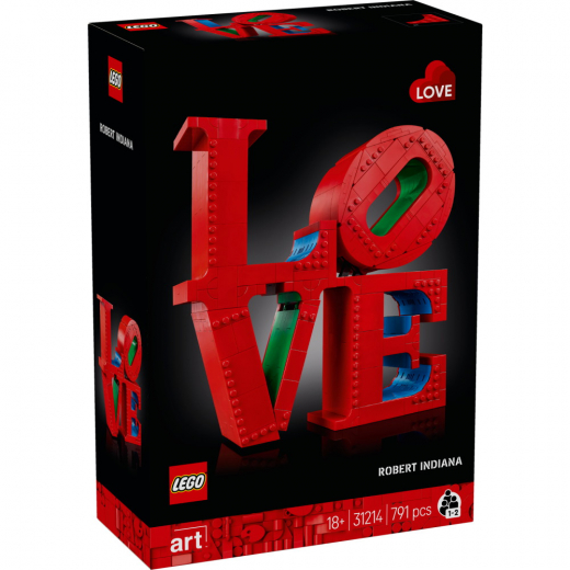 LEGO Icons - LOVE i gruppen LEGETØJ / LEGO / LEGO Art hos Spelexperten (31214)