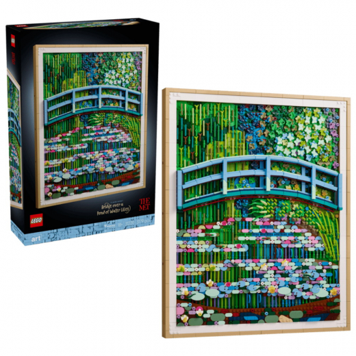 LEGO Art Claude Monet - Bro over åkandedam i gruppen LEGETØJ / LEGO / LEGO Art hos Spelexperten (31220)