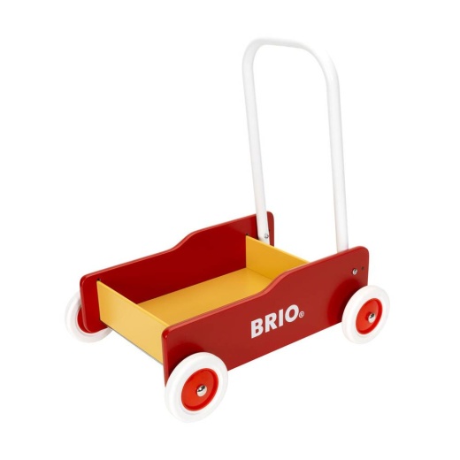 Brio - Lære-gå-vogn rød i gruppen LEGETØJ / Børne- & baby hos Spelexperten (31350007)