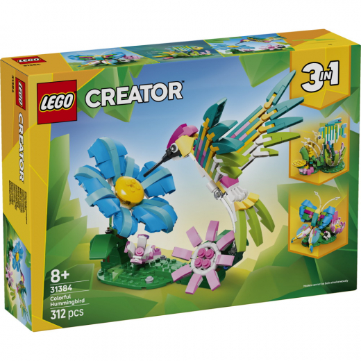 LEGO Creator - Vilde Dyr: Farverig Kolibri i gruppen LEGETØJ / LEGO / LEGO Creator hos Spelexperten (31384)