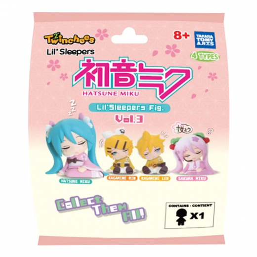 Twinchees Hatsune Miku Lil Sleepers Figure i gruppen LEGETØJ / Collectibles hos Spelexperten (314-806537)