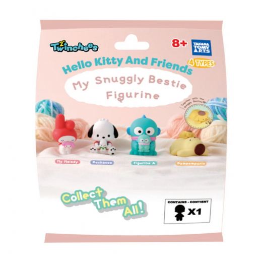 Twinchees Hello Kitty & Friends My Snuggly Bestie Blindbag i gruppen LEGETØJ / Collectibles hos Spelexperten (314-806544)