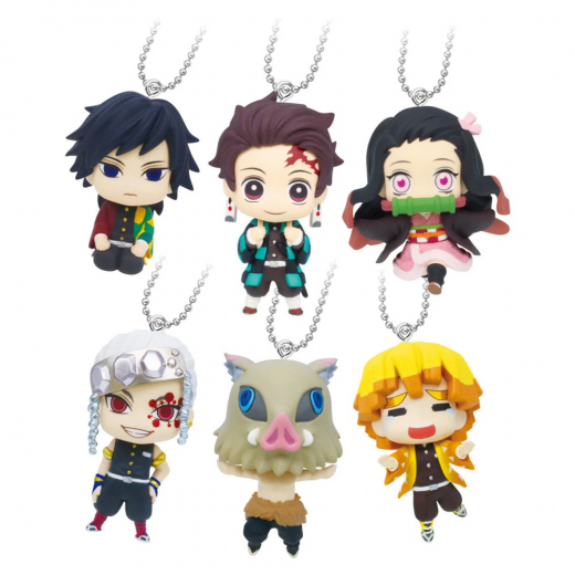 Twinchees Demon Slayer Swing Figurine Dangler i gruppen LEGETØJ / Collectibles hos Spelexperten (314-806612)