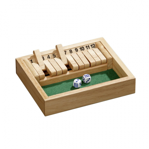 Shut the Box, Small Travel Game i gruppen SELSKABSSPIL / Rejsespil hos Spelexperten (3184)