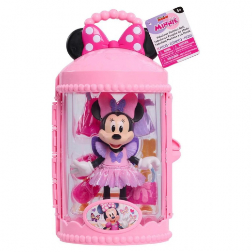 Disney Junior - Minnie Fabulous Fashion Ballerina Dukke i gruppen LEGETØJ / Figurer og legesæt / Disney hos Spelexperten (325-88198)