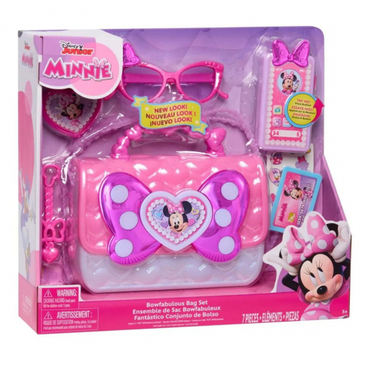 Disney Junior - Minnie BowFabulous Bag Set i gruppen LEGETØJ / Rollespil / Klæde sig ud hos Spelexperten (325-88273)