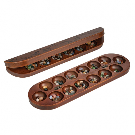 Mancala foldable i gruppen SELSKABSSPIL / Familiespil hos Spelexperten (3259)