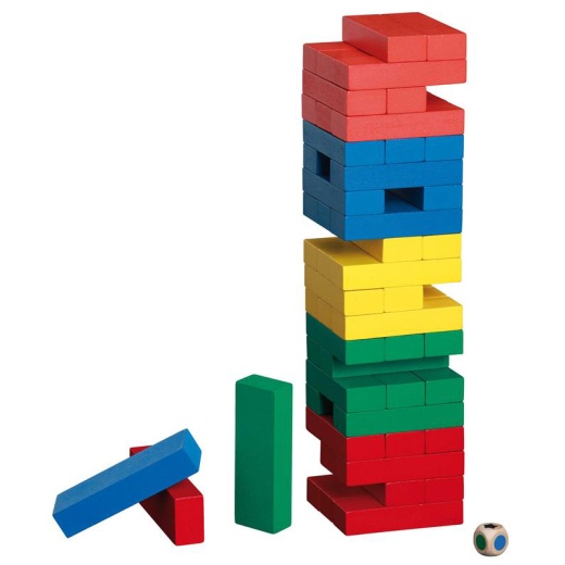 Tumbling Tower Colour i gruppen SELSKABSSPIL / Familiespil hos Spelexperten (3277)