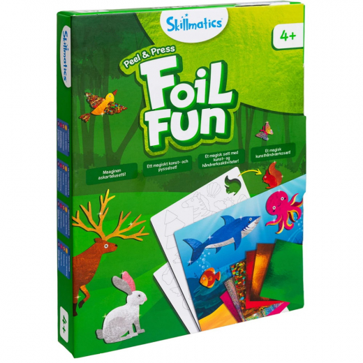 Foil Fun - Dyr i gruppen LEGETØJ / Skab & mal / Skillmatics hos Spelexperten (33002262)