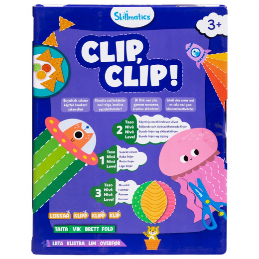 Clip Clip - Original i gruppen LEGETØJ / Skab & mal / Skillmatics hos Spelexperten (33002267)