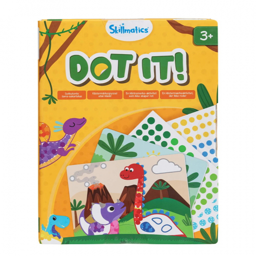 Dot It - Dinosaurer i gruppen LEGETØJ / Skab & mal / Skillmatics hos Spelexperten (33002270)