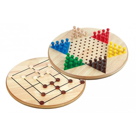 Kombospel Chinese Checkers i gruppen SELSKABSSPIL / Klassiske hos Spelexperten (3304)