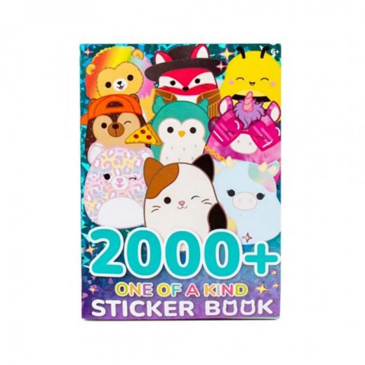 Squishmallows Sticker Book i gruppen LEGETØJ / Skab & mal hos Spelexperten (333-224701)