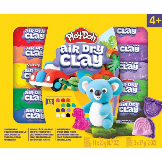 Play-Doh Air Dry Clay 13-Pak i gruppen LEGETØJ / Play-Doh hos Spelexperten (334-230385)