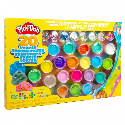 Play-Doh Variety 20 Pack i gruppen LEGETØJ / Play-Doh hos Spelexperten (334-235506)