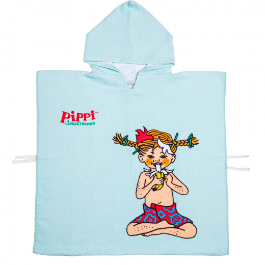 Pippi i Sydhavet Badeponcho i gruppen LEGETØJ / Børne- & baby / Bade hos Spelexperten (34-25302PP)