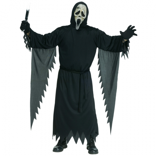 Maskeradekostume Ghost Face VI i gruppen LEGETØJ / Maskerade / Halloween / Maskerade kostumer / Kostumer til voksne hos Spelexperten (3439VI)