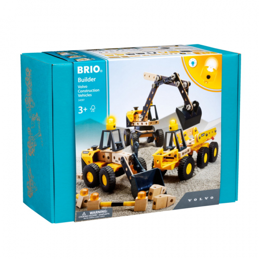 Brio Builder - Volvo Byggekøretøjer i gruppen  hos Spelexperten (34597)