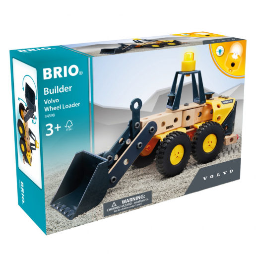 Brio Builder - Volvo Hjullæsser i gruppen LEGETØJ / Byggeklodser / Brio Builder System hos Spelexperten (34598)