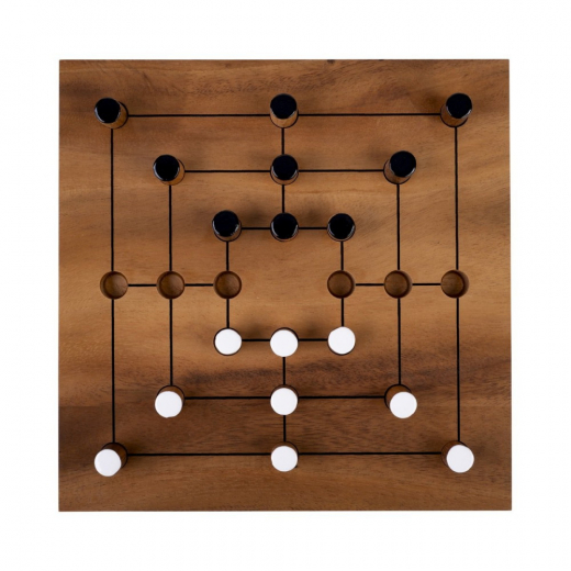 Nine Men Morris Large i gruppen SELSKABSSPIL / Spil for to hos Spelexperten (350275)