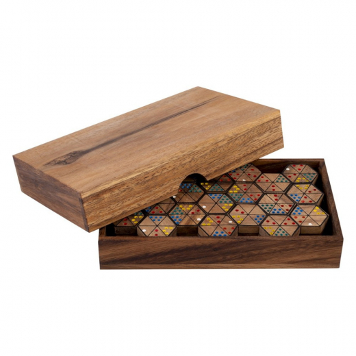 Hexa Domino (EN) i gruppen SELSKABSSPIL / Klassiske hos Spelexperten (350372)