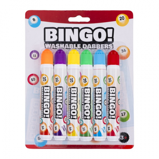 Bingo Dot Pen 6-pack i gruppen SELSKABSSPIL / Bingo hos Spelexperten (360606)