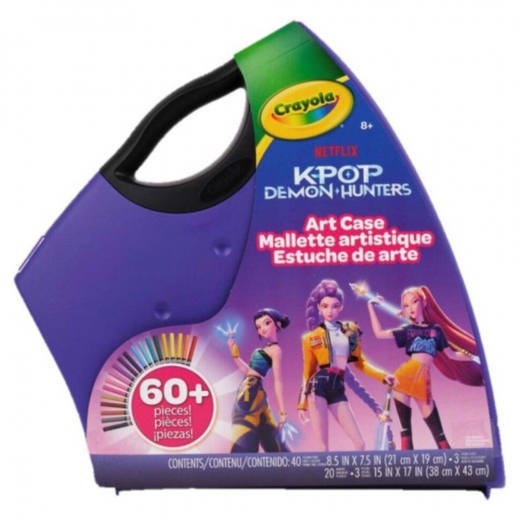 Crayola Art Case K-Pop Demon Hunters i gruppen LEGETØJ / Skab & mal / Crayola hos Spelexperten (374-041310)