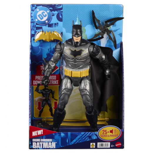 DC Universe - Crime Crusher Batman - Feature Figur 30 cm i gruppen LEGETØJ / Figurer og legesæt / DC hos Spelexperten (380-2674)