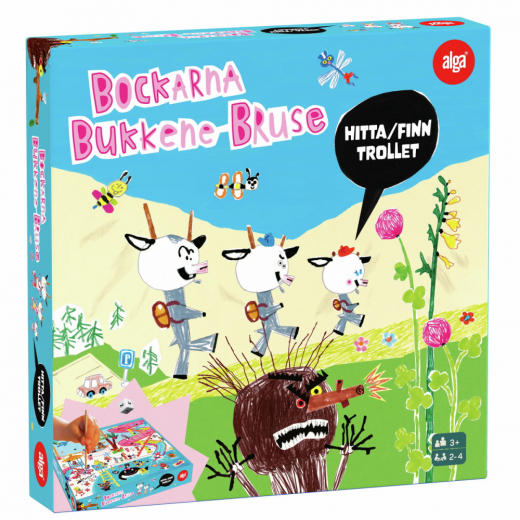 Bockarna Bruse - Hitta Trollet i gruppen SELSKABSSPIL / Børnespil hos Spelexperten (38018530)