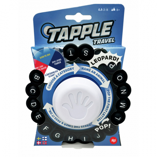 Tapple Rejsespil (DK) i gruppen SELSKABSSPIL / Rejsespil hos Spelexperten (38018532)