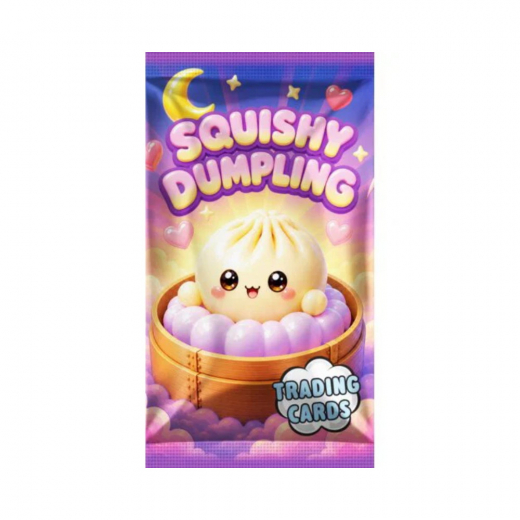 Squishy Dumplings Samlerkort - Booster-pakke i gruppen LEGETØJ / Collectibles hos Spelexperten (384-0001)