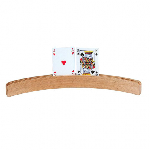 Card Holder Wood 50 cm - 1 pc i gruppen SELSKABSSPIL / Poker & casino / Tilbehør hos Spelexperten (390809)