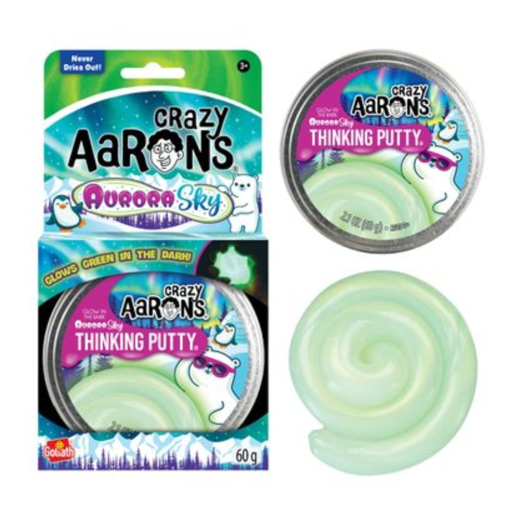 Crazy Aarons Thinking Putty - Aurora Sky i gruppen LEGETØJ / Fidgets hos Spelexperten (39126065)