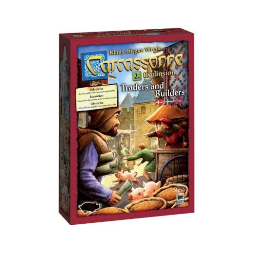 Carcassonne Expansion - Traders & Builders (DK) i gruppen SELSKABSSPIL / Udvidelser hos Spelexperten (399)