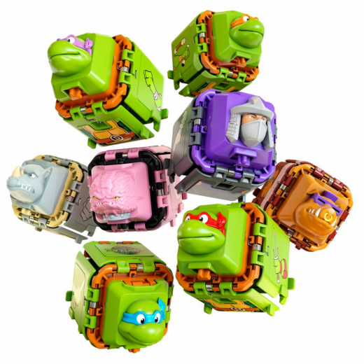 TMNT Battle Cubes i gruppen LEGETØJ / Figurer og legesæt / Turtles hos Spelexperten (39923007)