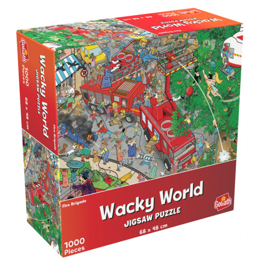 Wacky World: Fire Brigade 1000 Brikker i gruppen PUSLESPIL / 1000 brikker hos Spelexperten (40023037)