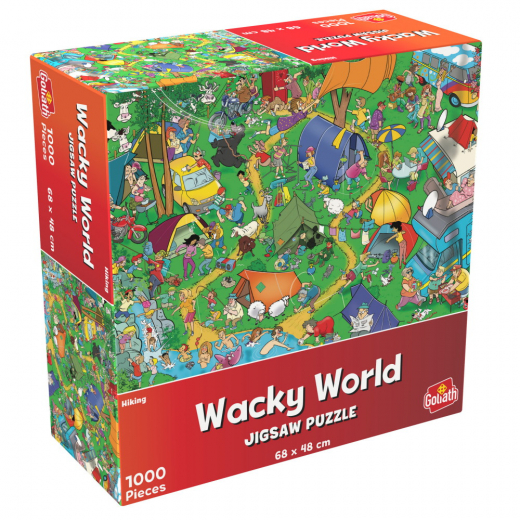 Wacky World: Hiking 1000 Brikker i gruppen PUSLESPIL / 1000 brikker hos Spelexperten (40023038)