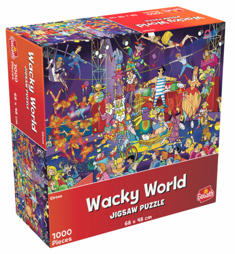 Wacky World: Circus 1000 Brikker i gruppen PUSLESPIL / 1000 brikker hos Spelexperten (40023043)