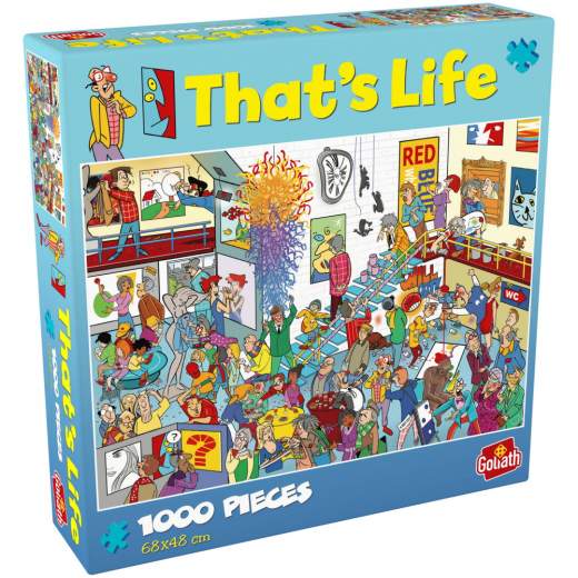 That's Life: Art Gallery 1000 Brikker i gruppen PUSLESPIL / 1000 brikker hos Spelexperten (40023046)