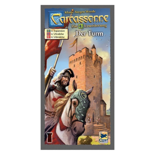 Carcassonne Expansion - The Tower (DK) i gruppen SELSKABSSPIL / Udvidelser hos Spelexperten (401)