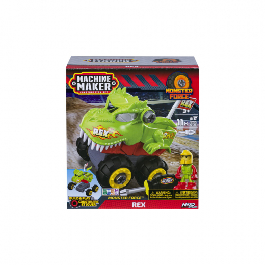 Machine Maker Monster Force - Rex i gruppen LEGETØJ / Legetøjskøretøjer hos Spelexperten (40133)