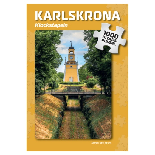 Puslespil: Karlskrona Klockstapeln 1000 Brikker i gruppen PUSLESPIL / 1000 brikker hos Spelexperten (4016)