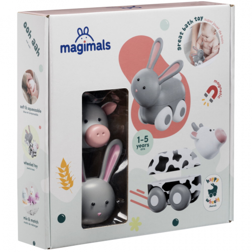 Magimals Wheelies Bondegårdsdyr i gruppen LEGETØJ / Børne- & baby / Børne- og babylegetøj hos Spelexperten (402003)