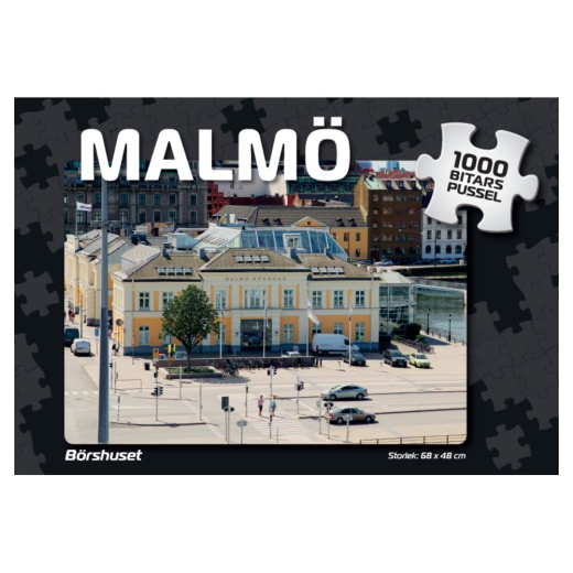 Puslespil: Malmö Börshuset 1000 Brikker i gruppen PUSLESPIL / 1000 brikker hos Spelexperten (4025)