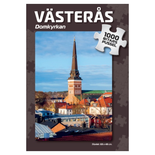 Puslespil: Västerås Domkyrkan 1000 Brikker i gruppen PUSLESPIL / 1000 brikker hos Spelexperten (4030)