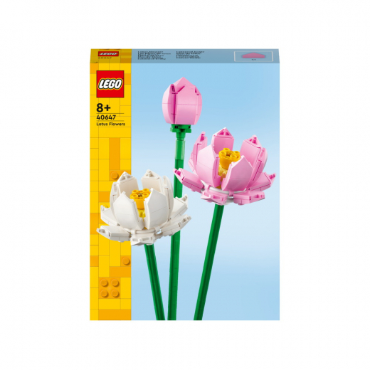 LEGO Botanicals - Lotusblomster i gruppen LEGETØJ / LEGO / LEGO Botanicals hos Spelexperten (40647)