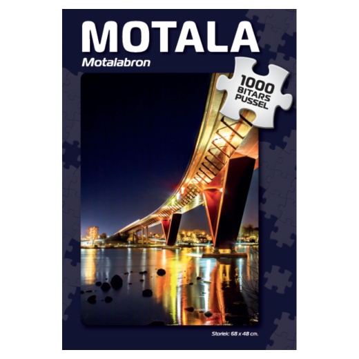 Puslespil: Motalabron 1000 Brikker i gruppen PUSLESPIL / 1000 brikker hos Spelexperten (4066)