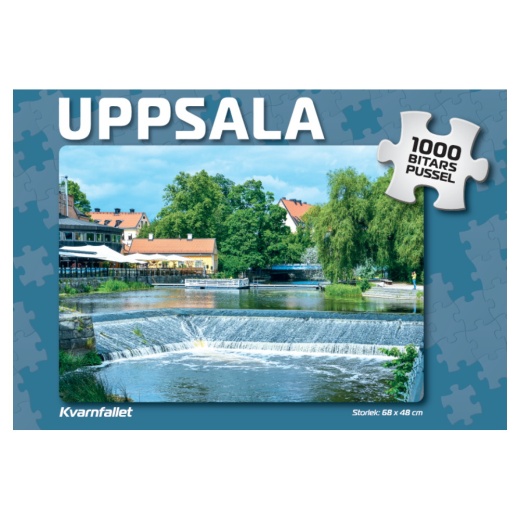 Puslespil: Uppsala Kvarnfallet 1000 Brikker i gruppen PUSLESPIL / 1000 brikker hos Spelexperten (4073)