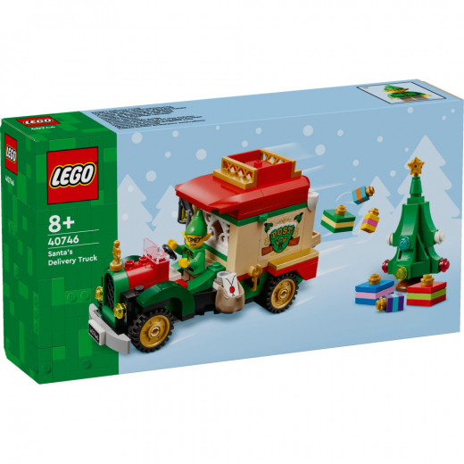 LEGO Icons - Julemandens pakkebil i gruppen LEGETØJ / LEGO hos Spelexperten (40746)