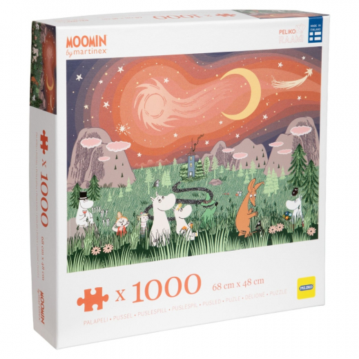 Peliko Pussel - Mumin Stjärnklart 1000 Bitar i gruppen Nyheder hos Spelexperten (40860805)